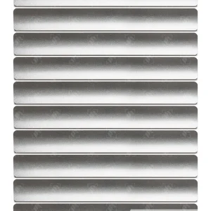 کرکره فلزی 25 میل طرح ساده کد 25-1007